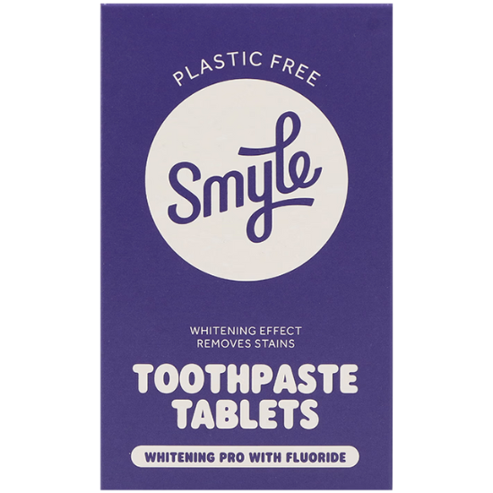 Smyle Tandpasta Navul Tabs Whitening Pro met Fluoride - 63 stuks afbeelding