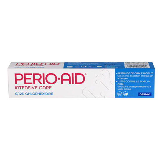 stuk Idool klei Perio-Aid Intensive Care Tandpasta 0,12% | 75 ml | NU *** 5.75