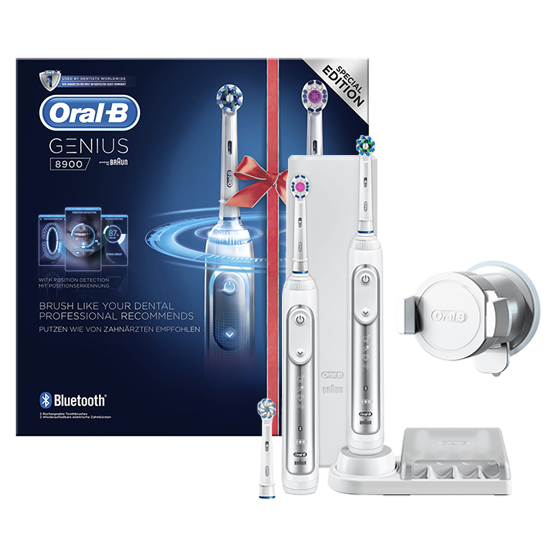 Oral-B GENIUS 8900 + Extra Body Cross Action Bluetooth