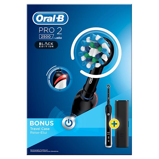 Oral-B PRO 2 2500 Black CrossAction | NU *** 43.85