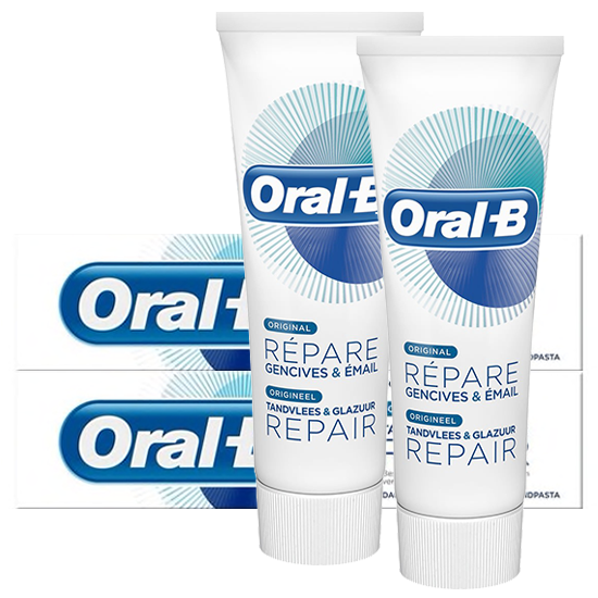 Oral-B Tandvlees Glazuur Repair Original Tandpasta | 2 x | NU ***