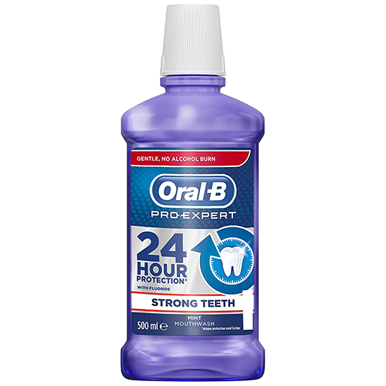 Vuilnisbak Verknald het is nutteloos Oral-B Pro-Expert Strong Teeth Mondwater | 500 ml | NU *** 4.95