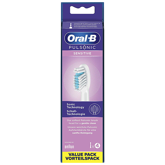 Oral-B Pulsonic Sensitive SR32S-4 Opzetborstels | 4 Stuks | NU *** 15.85