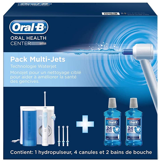 Oral-B WaterJet Monddouche MD16 + 2x Mondwater | PROMO PACK | NU *** 59.85