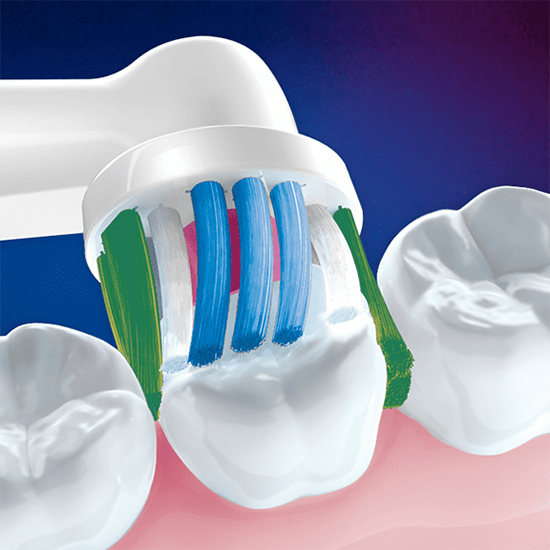 uitroepen Herhaald gesmolten Oral-B 3D-White CleanMaximiser opzetborstels | 4 stuks | NU *** 16.95