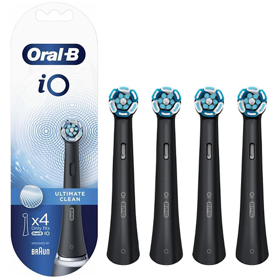 Oral-B iO Ultimate Clean Black Opzetborstels - 4 stuks afbeelding