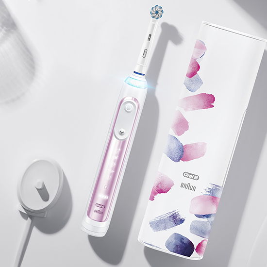 Oral-B GENIUS X Blush Pink + USB Reisetui | Special Edition | NU *** 103.85