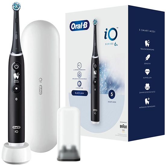 Oral-B IO Series 6 Black Lava Elektrische Tandenborstel | NU *** 129.85