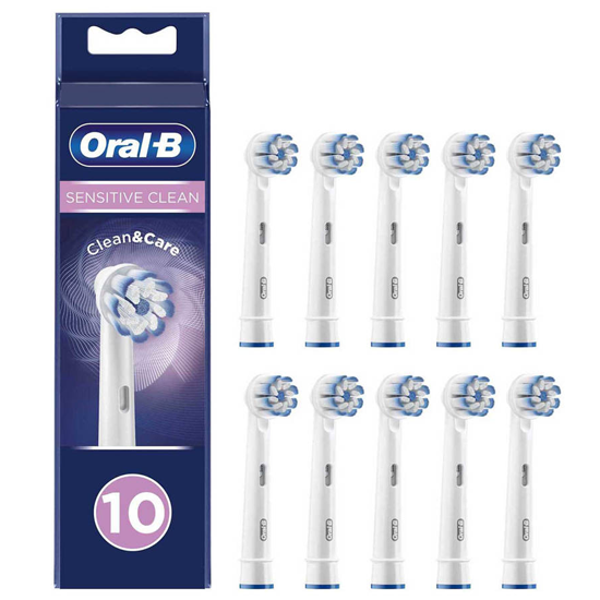 Oral-B Sensitive Clean Opzetborstels | 10 Stuks | NU *** 28.85