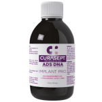 alcoholvrije mondspoeling met advertenties tegen verkleuring en tandplak