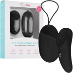 EasyToys XL Vibratie-Ei Zwart met Afstandsbediening - Zwart