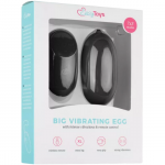 EasyToys XL Vibratie-Ei Zwart met Afstandsbediening