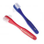 Lactona protheseborstel rood, blauw of wit