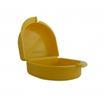 geel bakje, handig voor uw sportbitje of beugel