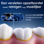 oral-b io ultimate clean opzetborstels zwart 8 stuks