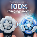 oral-b io opzetstukjes ultimate clean black 8 stuks