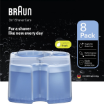 Braun ShaverCare 3-in-1 Cartridges 8 stuks