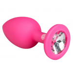 buttplug silicone met diamant voordeel