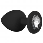 Kleine buttplug met diamant van EasyToys