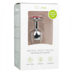 Kleine buttplug kopen van EasyToys met roze diamant