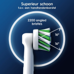 Opzetborstel Oral B Cross Action 4 Stuks