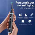 Oral-B iO Series 6 Black aanbieding met extra roze body voor koppels