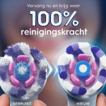 Oral B opzetborstels Radiant White voordeel