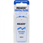 reach dental floss waxed 200m flosdraad met wax voor gevoelige tanden