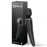 Satisfyer Wand-er Woman Vibrator Zwart Beste Vibrator voor Vrouwen
