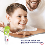 Prodent junior kindertandpasta met fluoride voor gezonde tanden en sterk glazuur