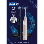 Oral-B iO 2 Pink elektrische tandenborstel Holiday Giftset aanbieding