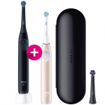 Oral-B iO 2 Black tandenborstel set met extra opzetborstels