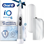 Oral-B iO 6 Opal Grey elektrische tandenborstel Gift Edition met reisetui