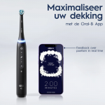 Oral-B iO Series 5 Black Gift Edition voordeel aanbieding met slimme poetsdruksensor