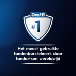 Oral-B PRO elektrische tandenborstel PRO 1 Blue met ronde borstelkop voor dagelijks poetsen
