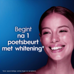 Oral-B whitening tandpasta voor wittere tanden