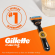Fusion5 Gillette Scheermesjes XXL-pack - 12 stuks voor glad scheren