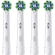 Oral B Pro Cross Action Opzetborstels 4 Stuks Wit