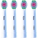 Oral-B Wittere Tanden Opzetborstels 4 Stuks
