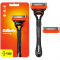 gillette fusion5 scheersysteem 2 scheermesjes aanbieding