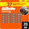gillette fusion5 scheermesjes 20 stuks voordeelverpakking