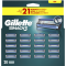 gillette mach3 scheermesjes voordeelpack 20 stuks